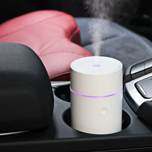Car Freshener Diffuser Aroma Ultrasonic Water Mist Humidifier Lighting Oils Diffuser Car Aroma Diffuer Humidifier